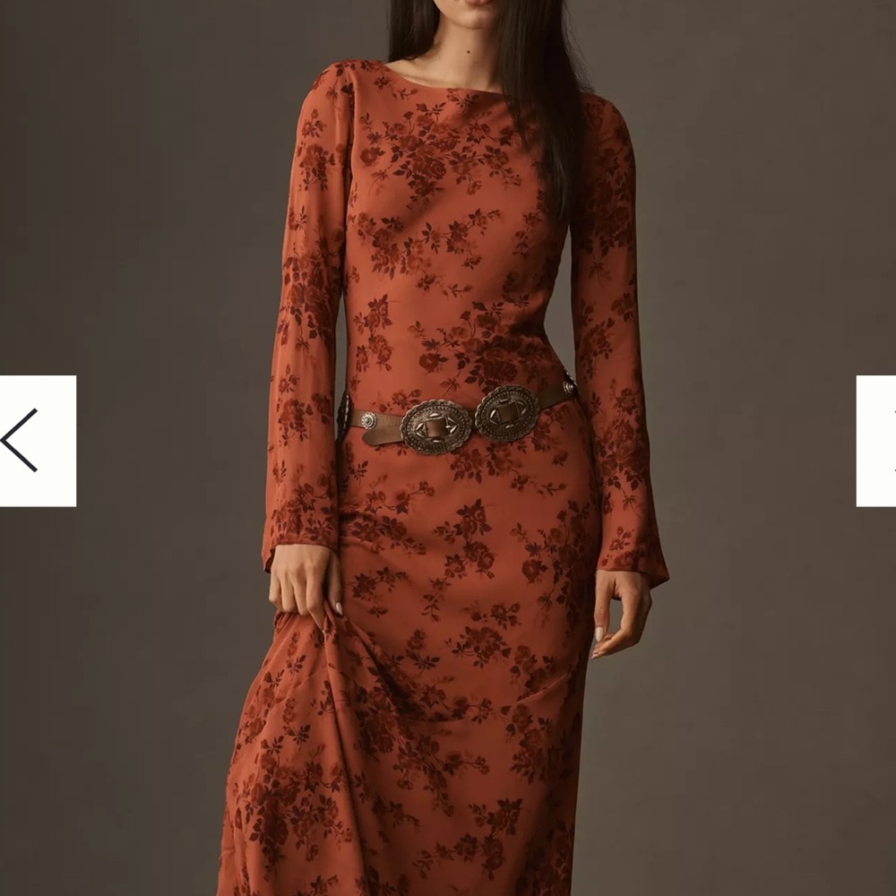 NWT Reformation Long Sleeve Floral Dress